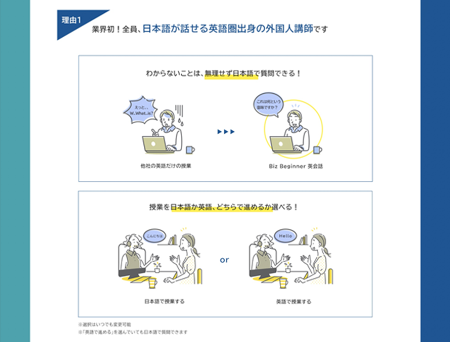 ターゲットに寄り添う差別化戦略